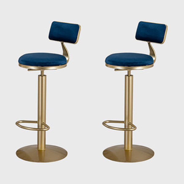 Glam Bar Stool and Table Set 1/2/3 Pcs Sintered Stone Bar Table with Adjustable Bar Stool