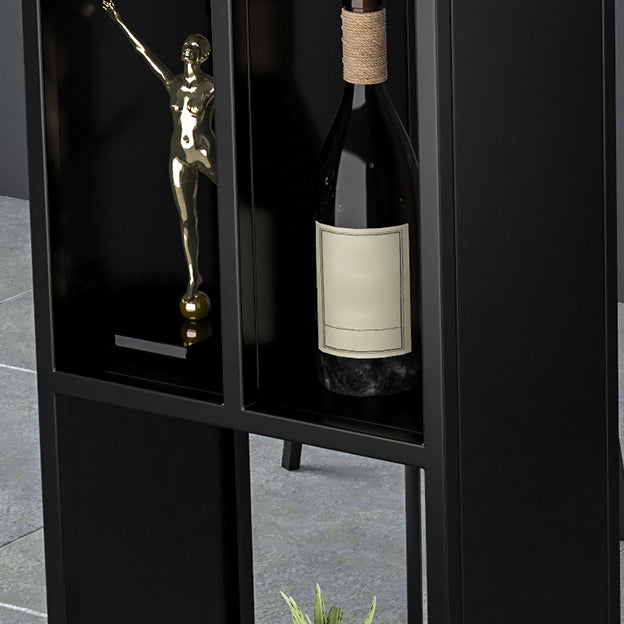 Contemporary Bar Table Set 1/2/3 Pcs Stone Bar Table and Stools with Metal Base