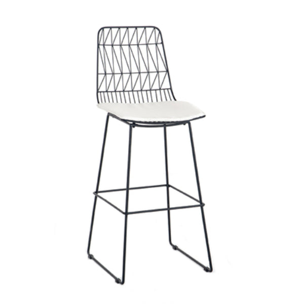 Modern 1/3 Pieces Bar Table Set Stone Counter Table with High Stools for Living Room