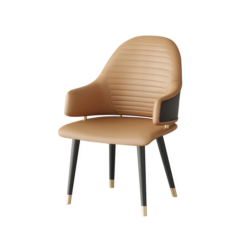 Glam Sintered Stone Dining Table Set Round 1/5 Pieces Dining Set for Home Use