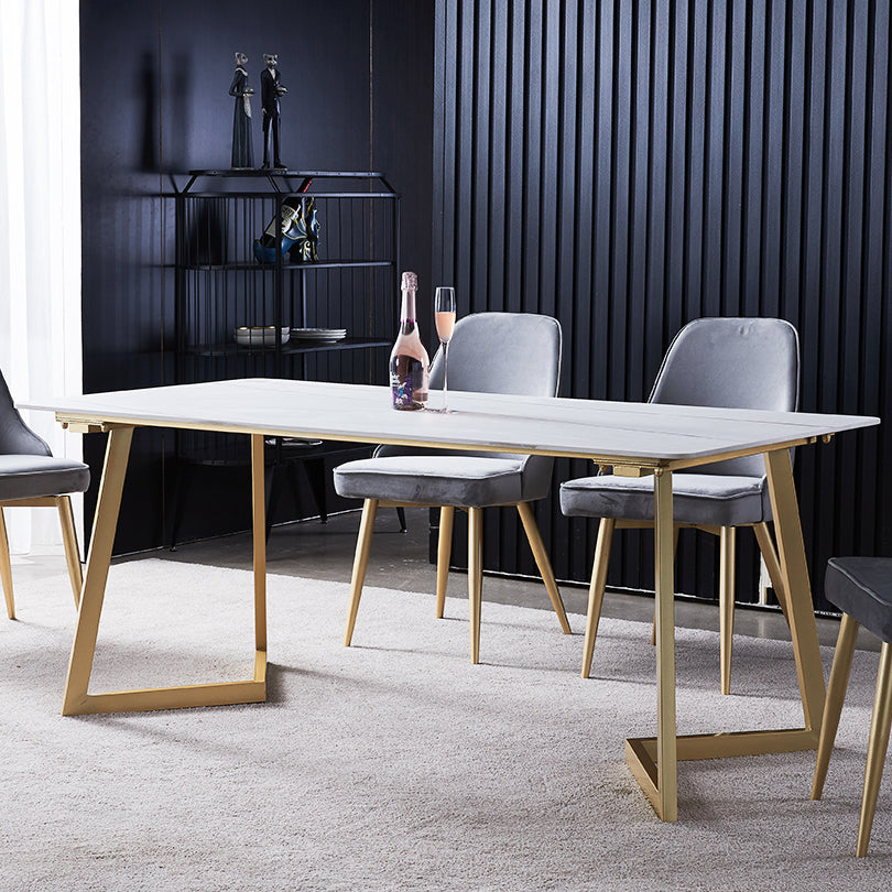 Contemporary 1/2/5/7 Pieces Dining Set Stone Dining Furniture