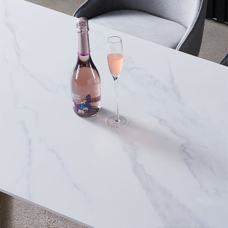 Contemporary 1/2/5/7 Pieces Dining Set Stone Dining Furniture