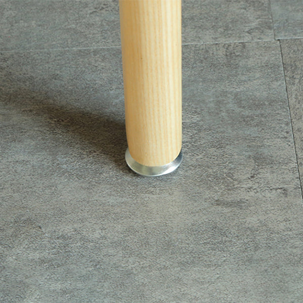 Modern 1/2/3/4/5 Pieces Dining Set Rectangle Solid Wood Legs Dinette Set in Natural