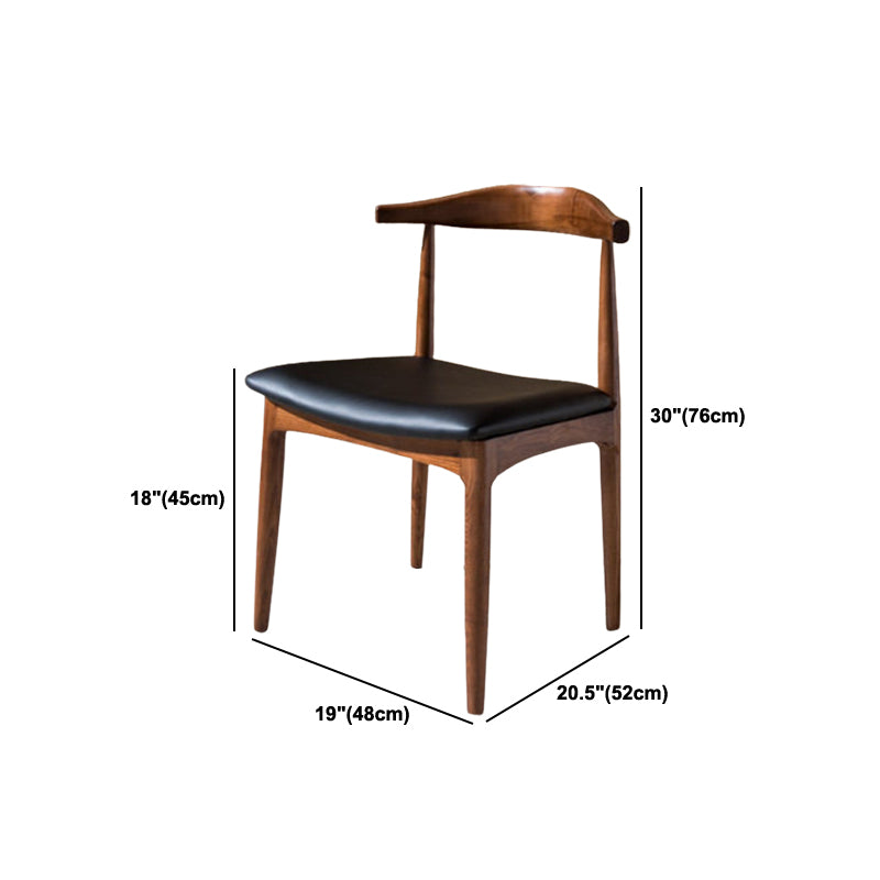 Modern 1/2/3/4/5 Pieces Dining Set Rectangle Solid Wood Legs Dinette Set in Natural