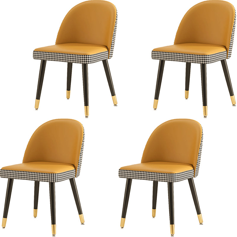 Modern 1/4/5/7 Pieces Dining Set Rectangle Stone Top Legs Dinette Set in White