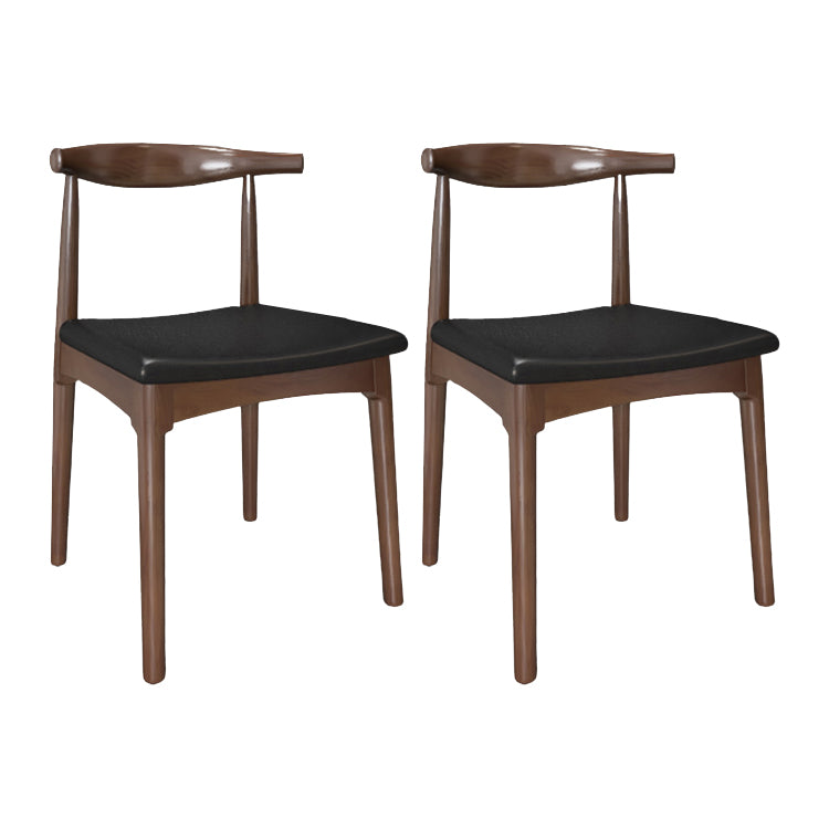 Industrial 1/2/5/7 Pieces Dining Set Solid Wood Top Dinette Set with Black Base