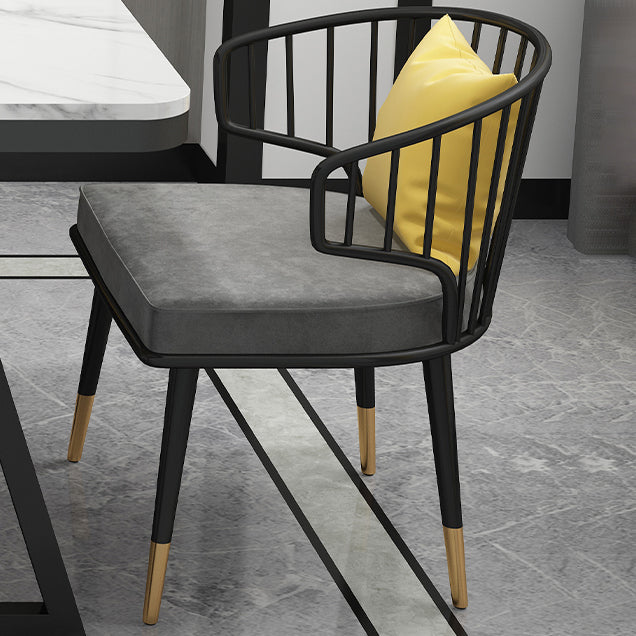 Modern 1/2/5/7 Pieces Dining Set White Stone Top Dining Furniture