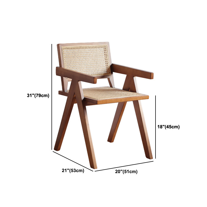 Modern Natural Dining Set 1/2/3/5 Pieces Rectangle Indoor Solid Wood Dinette Set