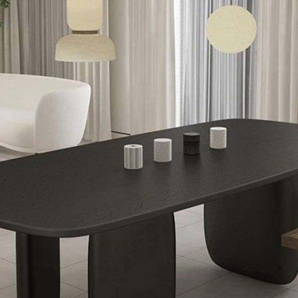 Solid Wood Dining Set 1/2/5 Pieces Modern Indoor Dining Furniture