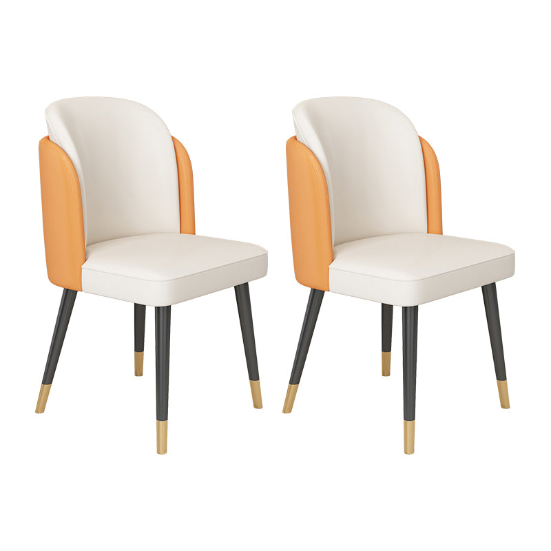 Nordic Stone Top Dining Set 1/2/5/7 Pieces Grey Dining Table with Leather Chairs