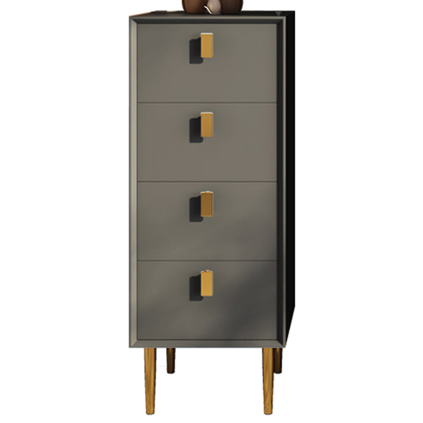 Solid Wood Chest with Drawers Contemporary Chest with Legs for Bedroom