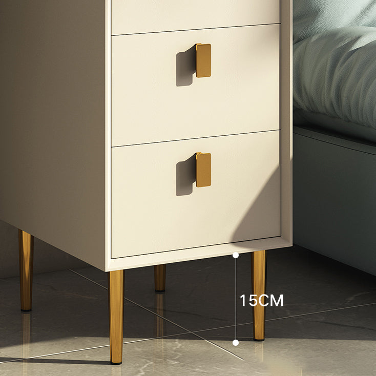 Solid Wood Chest with Drawers Contemporary Chest with Legs for Bedroom