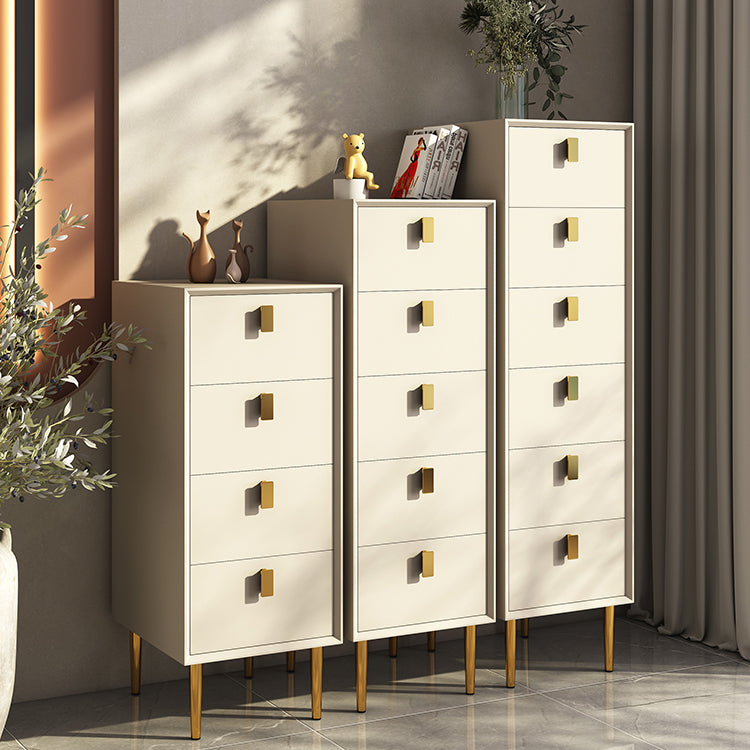 Solid Wood Chest with Drawers Contemporary Chest with Legs for Bedroom