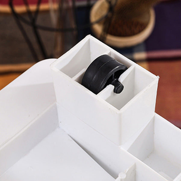 Contemporary Lingerie Chest Plastic Chest with Drawers for Bedroom