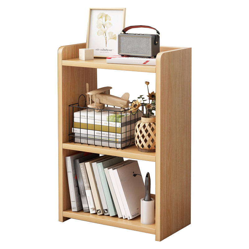 Scandinavian Geometric Book Shelf Wood Office Shelf Bookcase