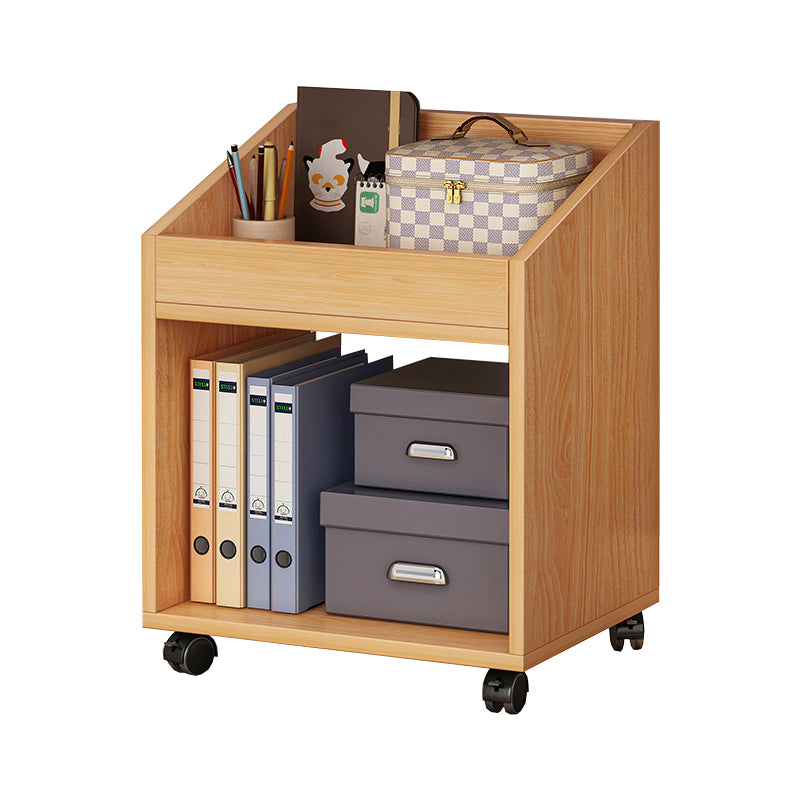 Scandinavian Geometric Book Shelf Wood Office Shelf Bookcase