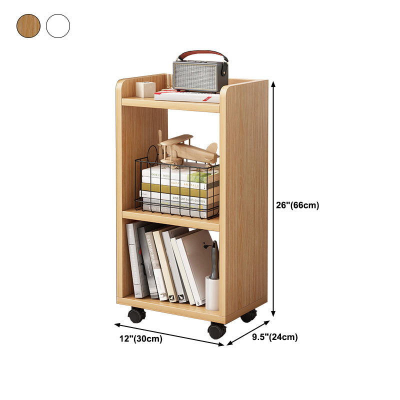 Scandinavian Geometric Book Shelf Wood Office Shelf Bookcase