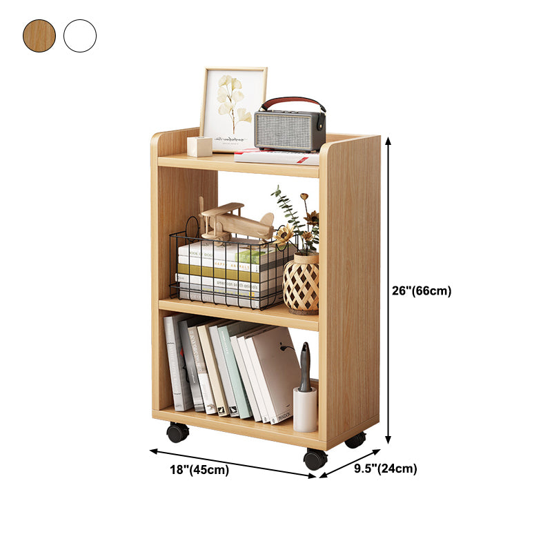 Scandinavian Geometric Book Shelf Wood Office Shelf Bookcase