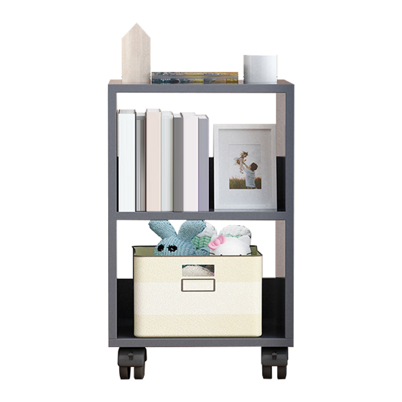 Scandinavian 13.38" Wide Bookcase Wood Removable Standard Bookshelf