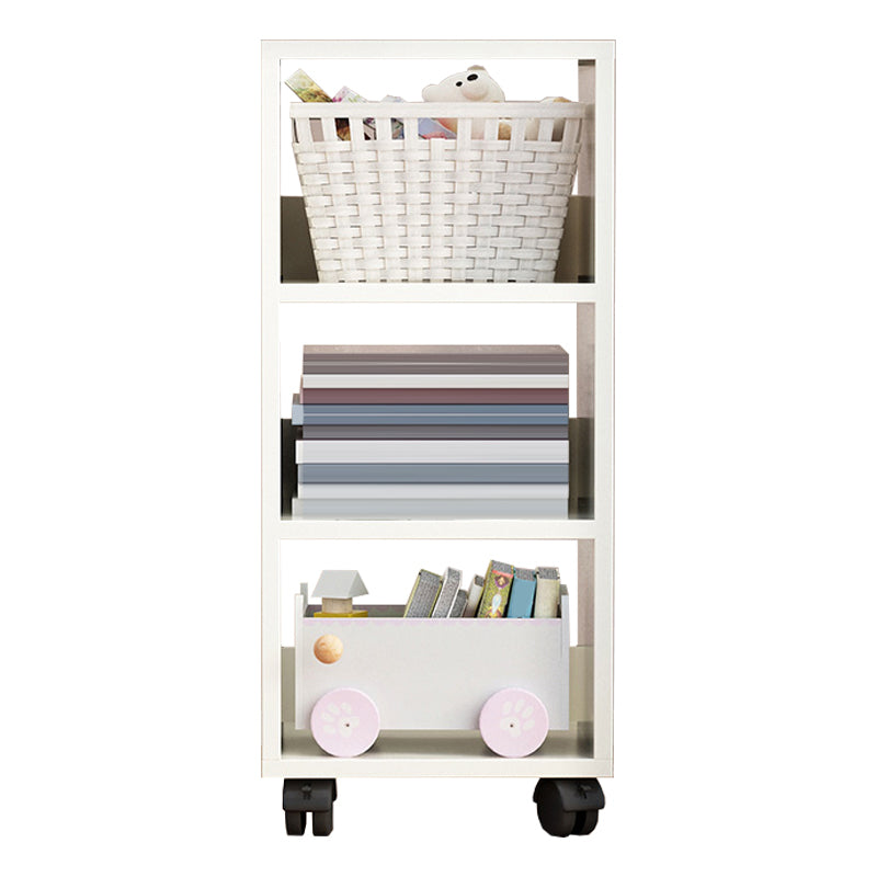 Scandinavian 13.38" Wide Bookcase Wood Removable Standard Bookshelf