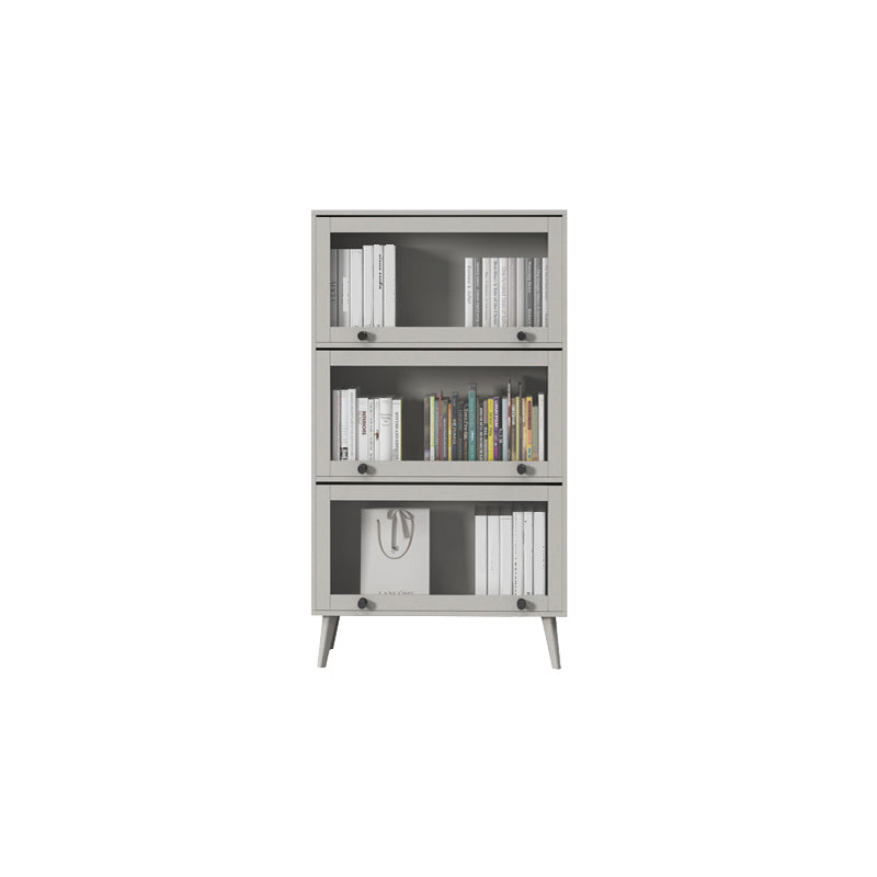 Closed Metal Bookcase Nordic Minimalist Home Living Room Bedroom Bookshelf