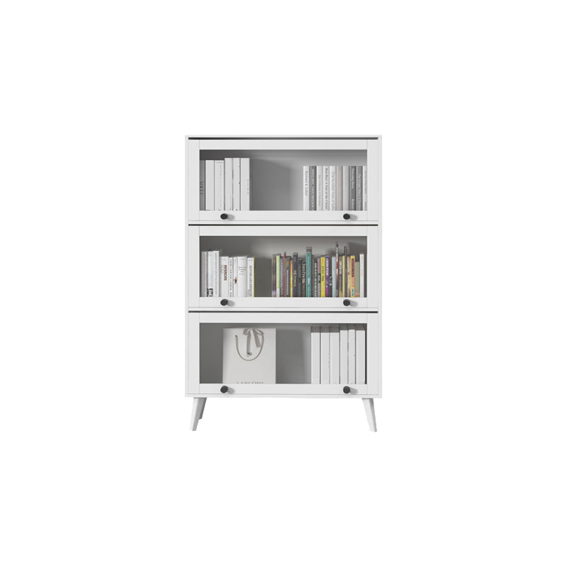 Closed Metal Bookcase Nordic Minimalist Home Living Room Bedroom Bookshelf