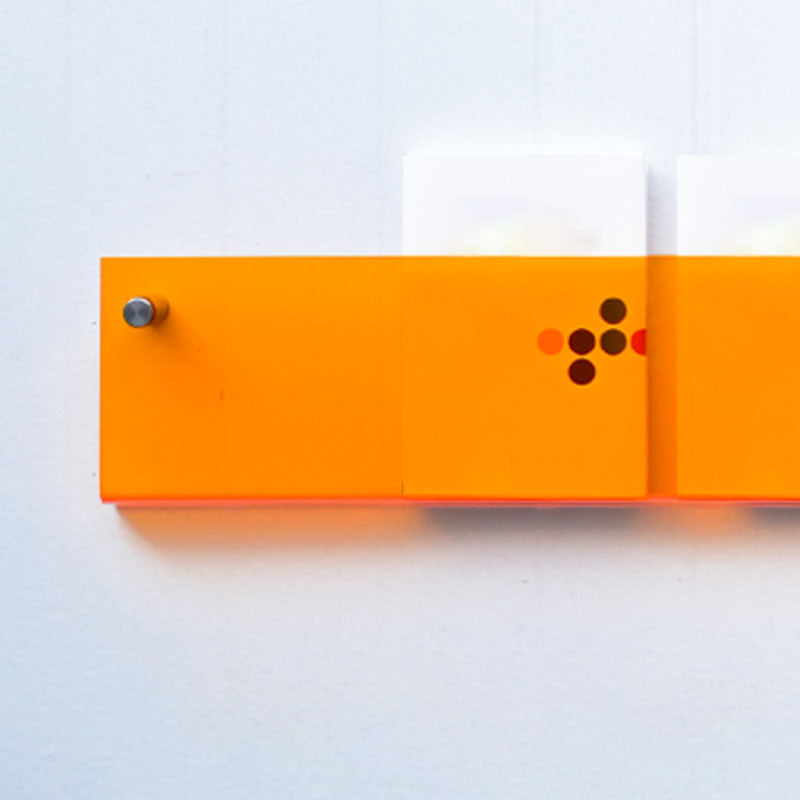 Acrylic Wall Mounted Bookshelf Nordic Rectangle Home Office Storage Bookcase