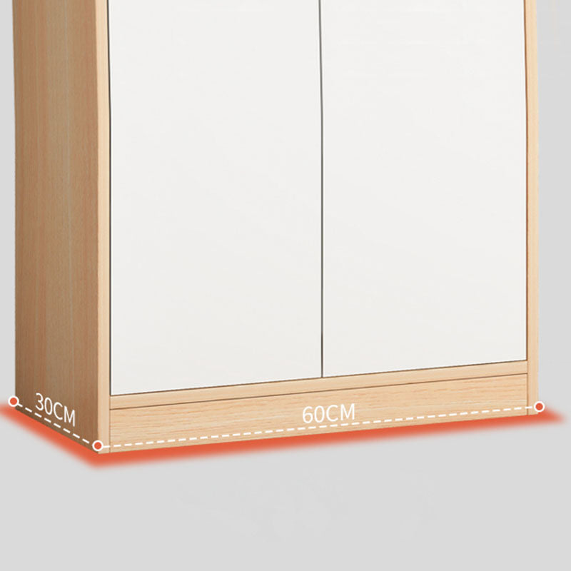 Closed Wooden Bookcase Modern Home Living Room Bedroom Standard Bookshelf