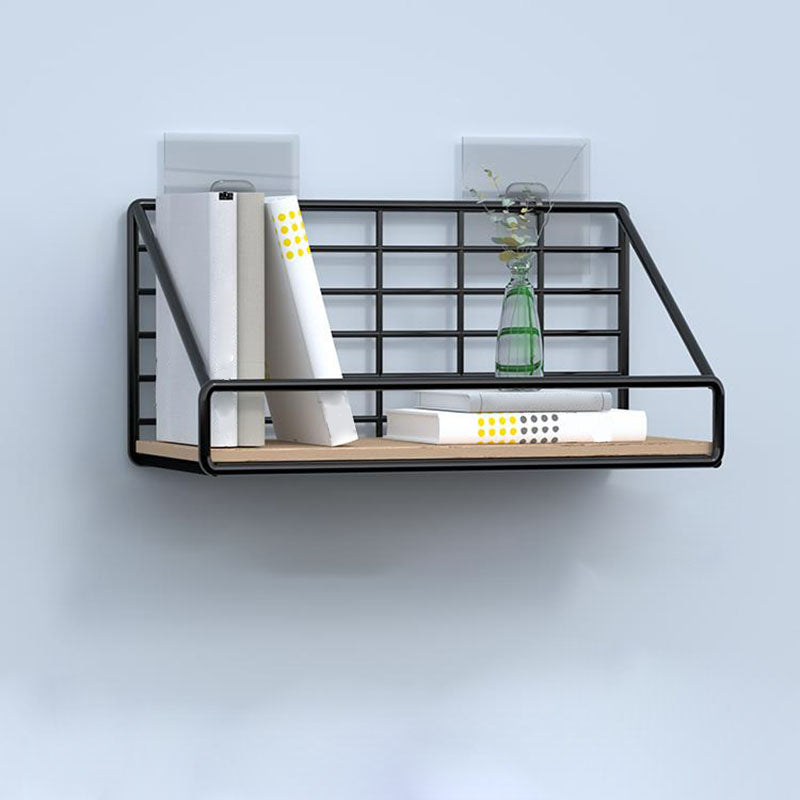 Modern Metal Bookcase, Geometric Bookshelf for Any Room, 6.5" W