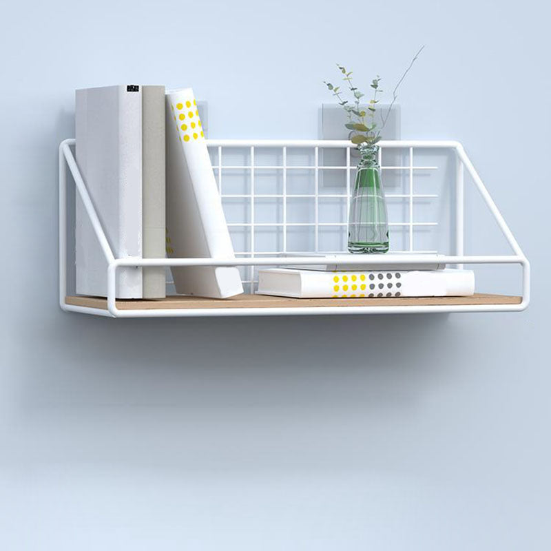 Modern Metal Bookcase, Geometric Bookshelf for Any Room, 6.5" W