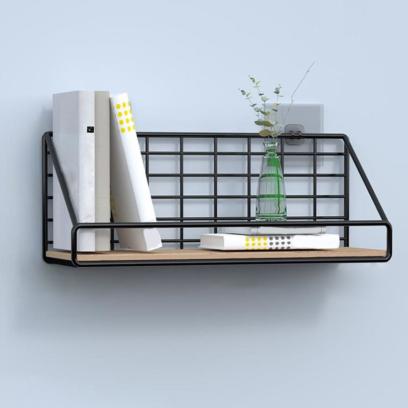 Modern Metal Bookcase, Geometric Bookshelf for Any Room, 6.5" W