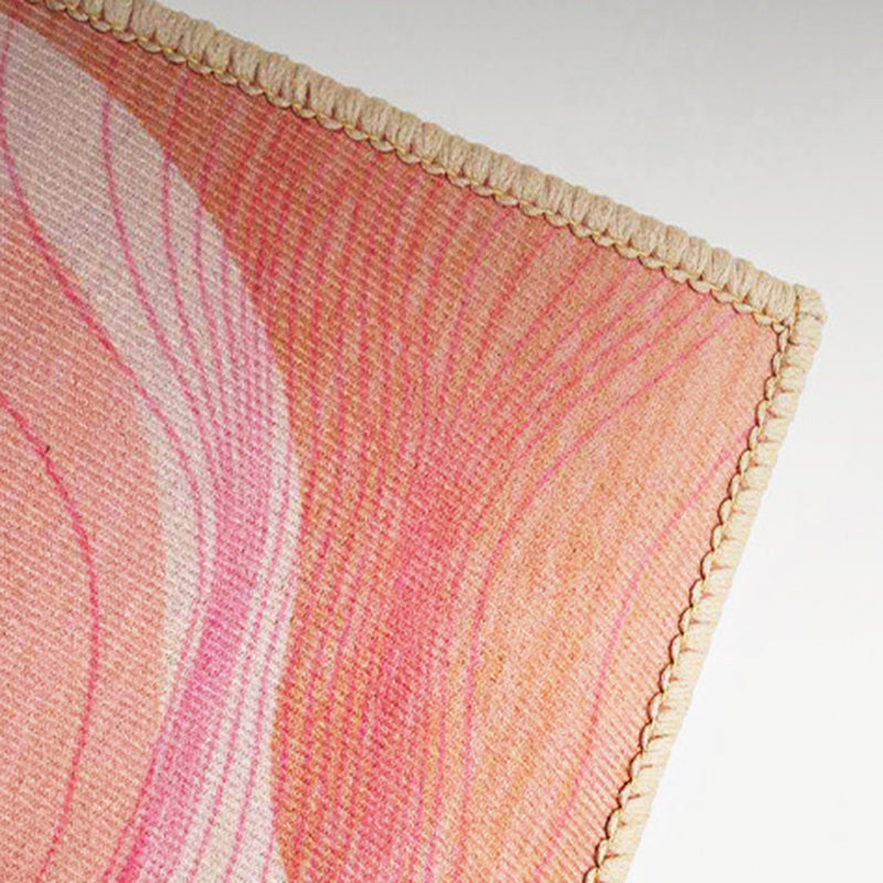 Simplicity Carpet Modern Abstract Print Rug Stain Resistant Area Rug for Living Room