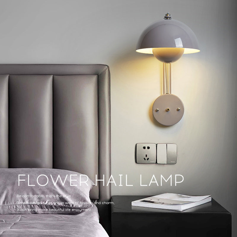 Done Shaded Wall Light Modernism Polish Finish Lighting for Home