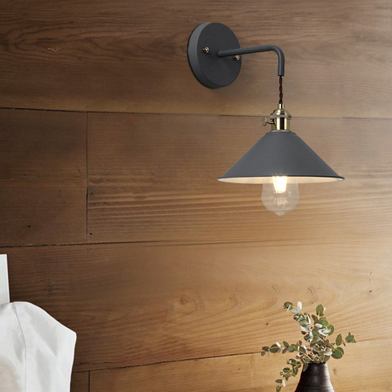 Metal Wall Mounted Lighting Industrial Style Sconce Light Fixture