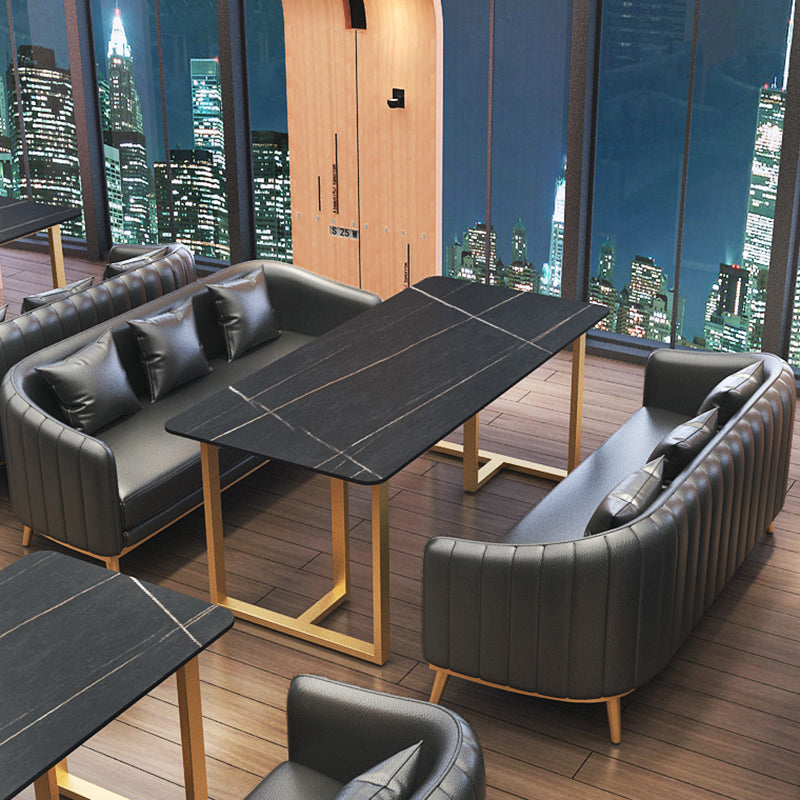 25.59" W x 29.52" H Sloped Arm Sofa Contemporary Standard Sofa with Tight Back