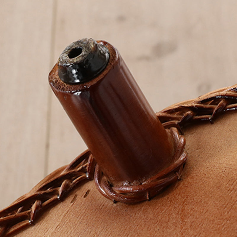 Rattan Armless Chair 19.68" L x 19.68" W Basic Four Leg Chair for Living Room