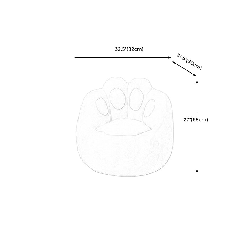 Velvet Chair 32.28" L x 31.4"W x26.7"H Arms Included Chair for Living Room