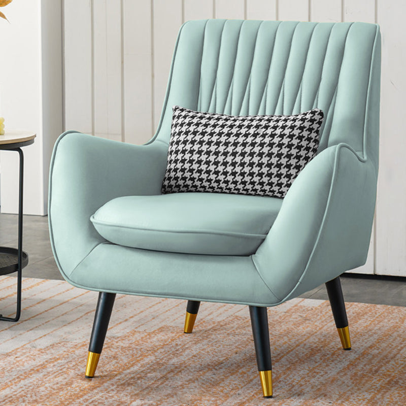 Faux Leather Chair 31.4" L x 27.5" W x 35.4" H Arms Included Chair