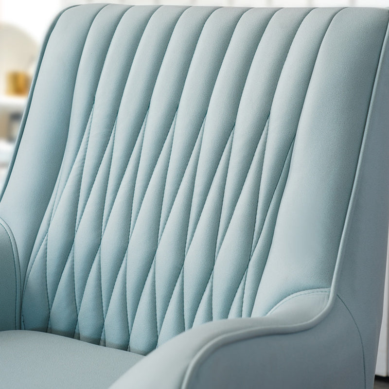 Faux Leather Chair 31.4" L x 27.5" W x 35.4" H Arms Included Chair