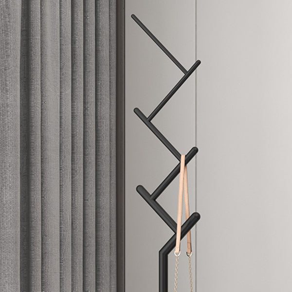 Hall Stand Hooks Modern Metal Single Hall Tree Entryway Kit Coat Rack