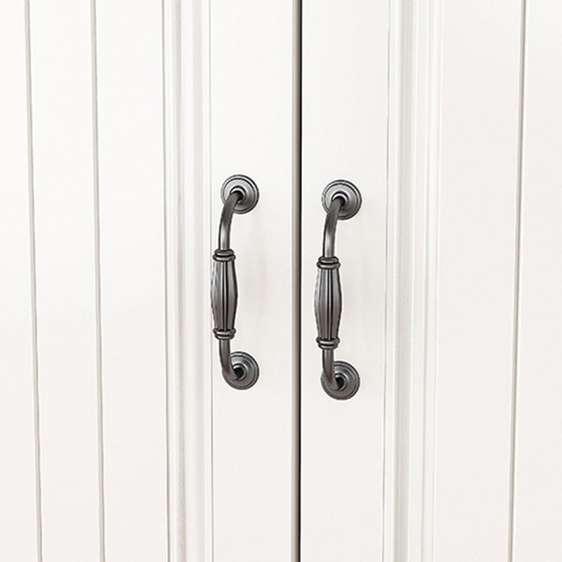 Modern Side Cabinet with Wooden Legs and Storage Drawers Cabinet