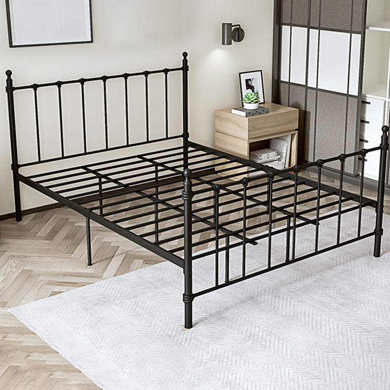 Poster Metal Bed 41 inch With Headboard and Footboard Rectangular Headboard
