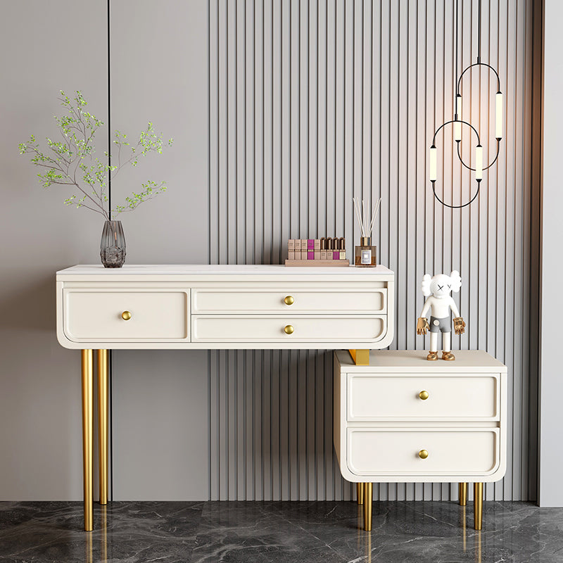 Luxurious Make-up Vanity 3/5 Drawers Stain Resistant Dresser