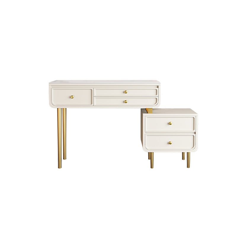 Luxurious Make-up Vanity 3/5 Drawers Stain Resistant Dresser