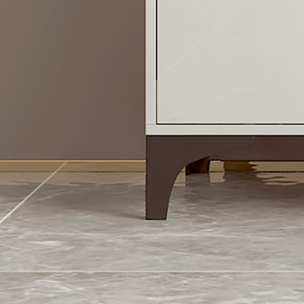 Contemporary Gray Makeup Table With Drawers 14.96 W x 29.52" H for Bedroom