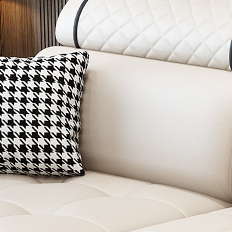 133.07" W x 70.87" D x 35.43" H Pillow Top Arm Sofa with Chaise