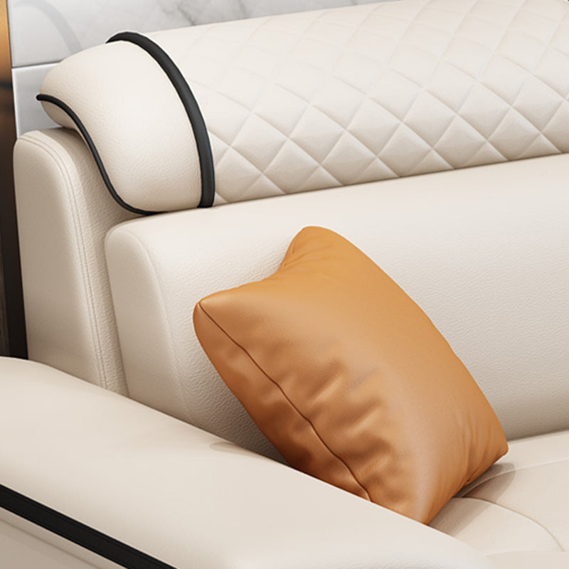 133.07" W x 70.87" D x 35.43" H Pillow Top Arm Sofa with Chaise