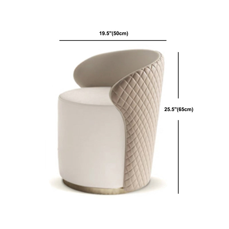 3 Drawers White Makeup Vanity Dressing Table Stool Set, 17.71" W x 29.52" H