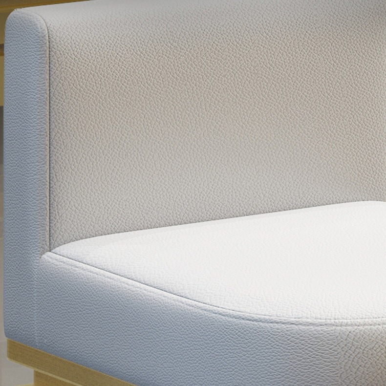 Glam Upholstered Counter Height Stool Metal Bar Stool for Kitchen