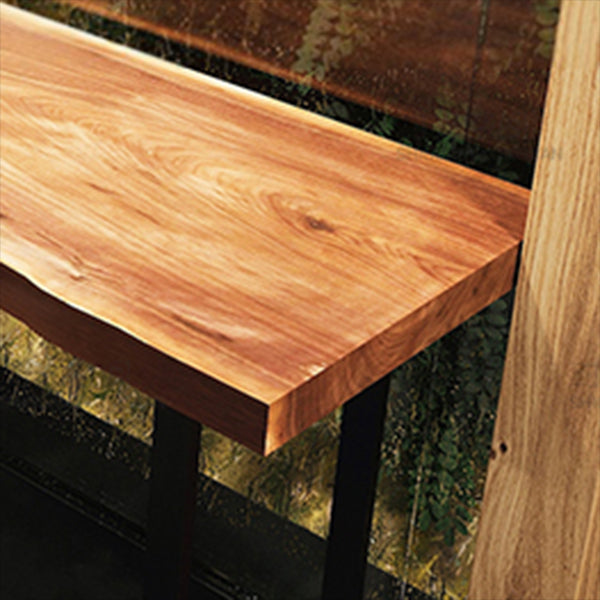 Rectangular Solid Wood Bar Table Set Industrial 1/2/5/7 Pieces Counter Table Set